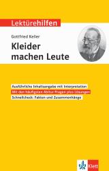 Cover-Bild Klett Lektürehilfen Gottfried Keller, Kleider machen Leute