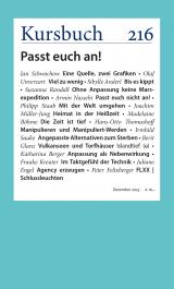 Cover-Bild Kursbuch 216