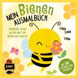 Cover-Bild Mein Bienen-Ausmalbuch – Summ, summ, summ – Mit 50 Stickern zum Verzieren