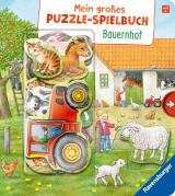 Cover-Bild Mein großes Puzzle-Spielbuch: Bauernhof