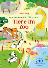 Cover-Bild Mein Immer-wieder-Stickerbuch: Tiere im Zoo