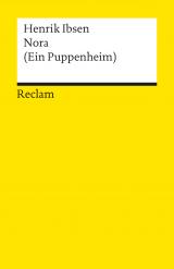 Cover-Bild Nora (Ein Puppenheim). Schauspiel in drei Akten. Textausgabe mit Nachbemerkung