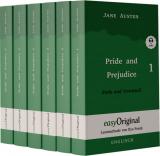 Cover-Bild Pride and Prejudice / Stolz und Vorurteil - 6 Teile Softcover - (Buch + Audio-Online) - Lesemethode von Ilya Frank - Zweisprachige Ausgabe Englisch-Deutsch