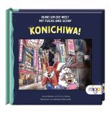 Cover-Bild Rund um die Welt mit Fuchs und Schaf. Konichiwa