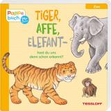 Cover-Bild Tiger, Affe, Elefant - hast du uns denn schon erkannt?