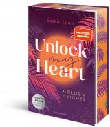 Cover-Bild Unlock My Heart. Golden-Heights-Reihe, Band 1 (Dein-SPIEGEL-Bestseller | Limitierte Auflage mit Farbschnitt)